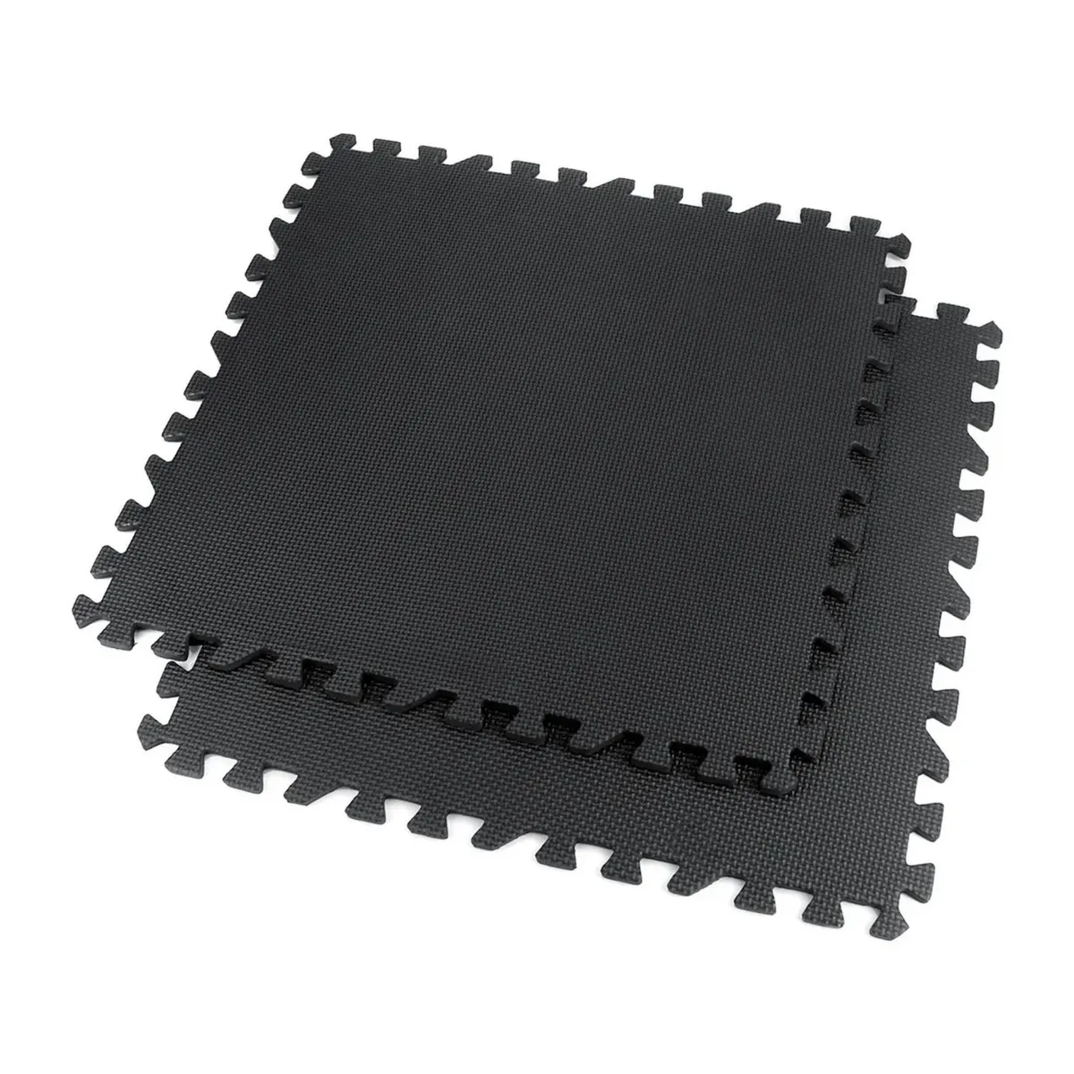 IMPORTCLICK - Pack 4 Alfombras Piso Goma Eva Antigolpes 60x60 CM Negro