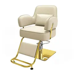 IMPORTCLICK - Silla Peluqueria Barberia Royal 100x60 CM Blanco