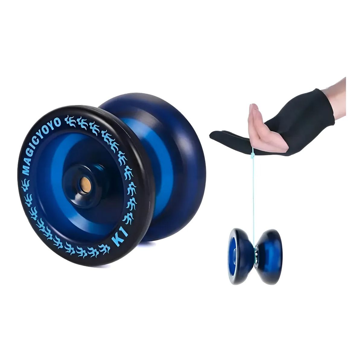 GENERICO - Yoyo Profesional Magic K1 Spinner Abs 8