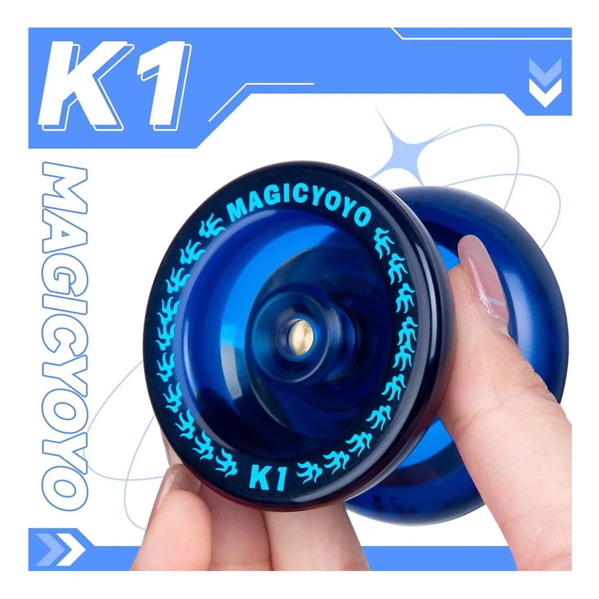 GENERICO - Yoyo Profesional Magic K1 Spinner Abs 8