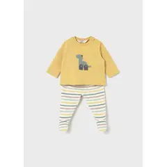 MAYORAL - Elegante Conjunto 3 piezas Recién Nacida