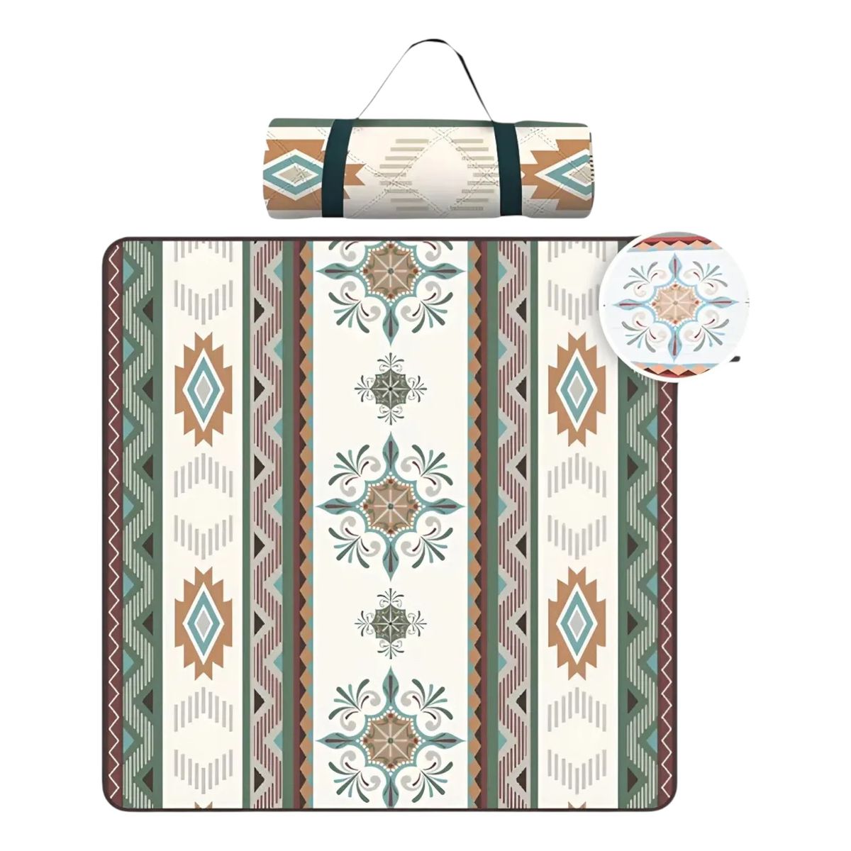 GENERICO - Mantas De Pícnic Impermeables Enrollable Para Playa Camping