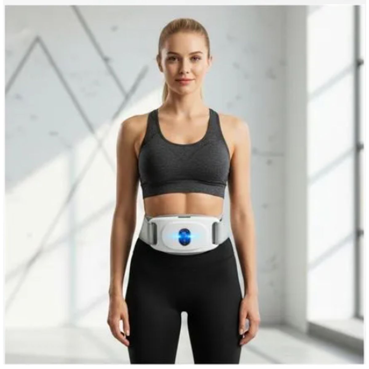 GENERICO - Masajeador Corporal Eléctrico Reductor Abdomen Multifuncional 3 en 1