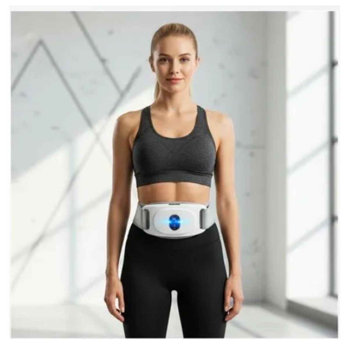 GENERICO - Masajeador Corporal Eléctrico Reductor Abdomen Multifuncional 3 en 1