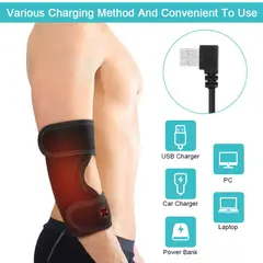 MOVI - Codera Terapéutica Dual con Calor- Con bolsillo para compresas de frío