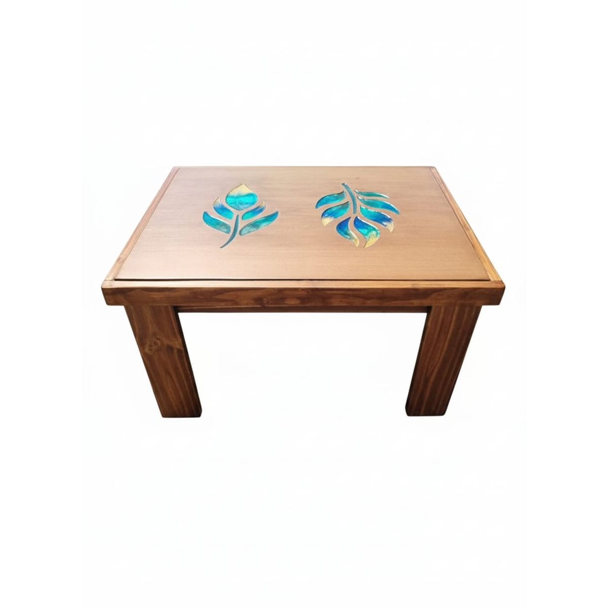 MARFELD MUEBLES - Mesa de centro cafe con resina