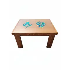 MARFELD MUEBLES - Mesa de centro cafe con resina