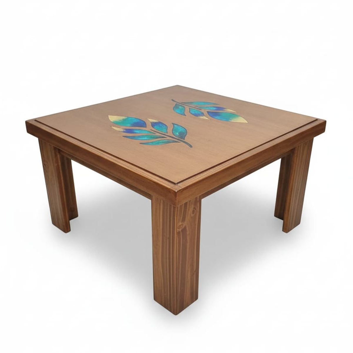 MARFELD MUEBLES - Mesa de centro cafe con resina