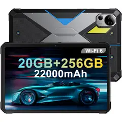 FOSSIBOT - DT2 Tableta 20GB+256GB 10.4 pulgadas 22000mAh-azul