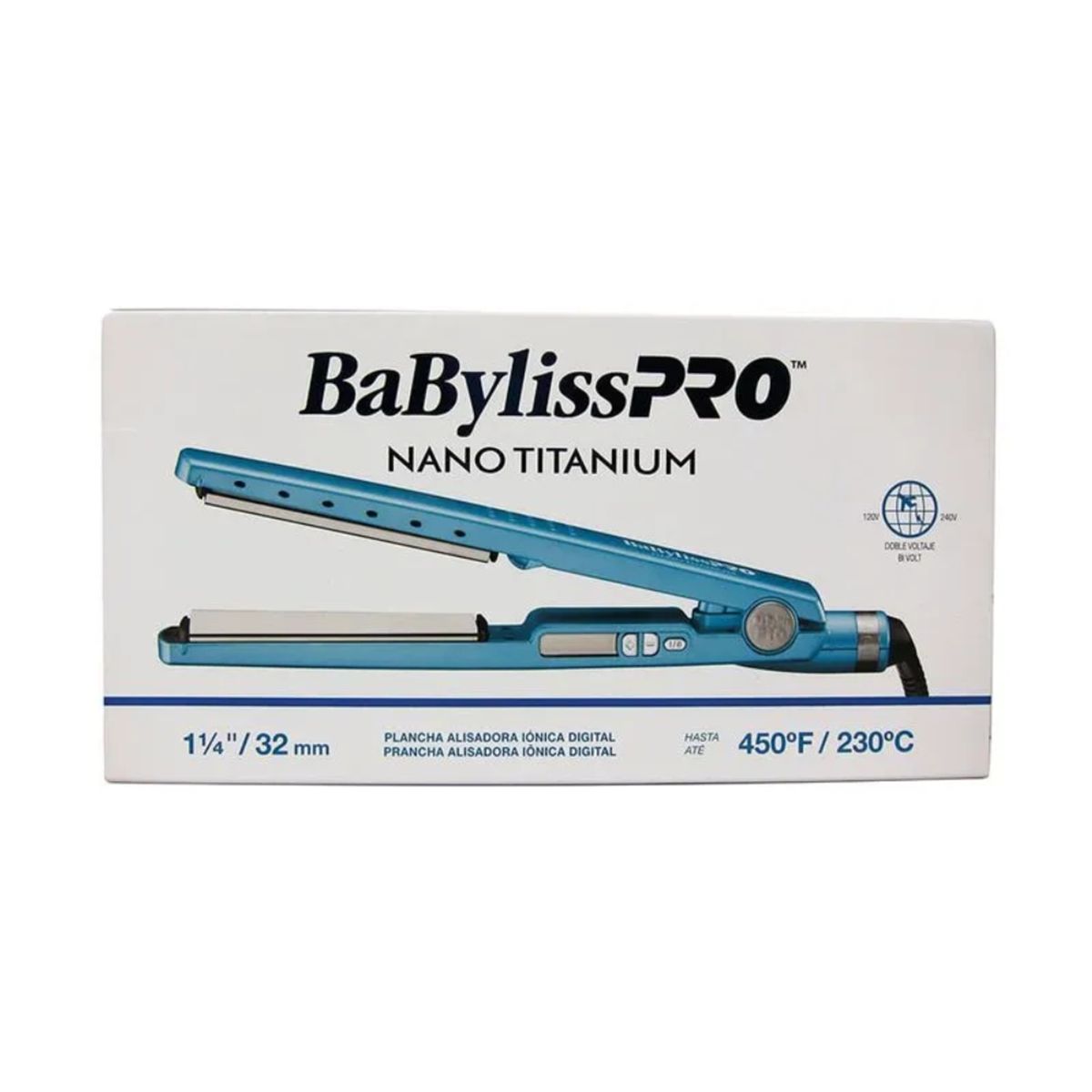 BABYLISS PRO - Plancha Babyliss Pro Nano Titanium 4091 alisadora
