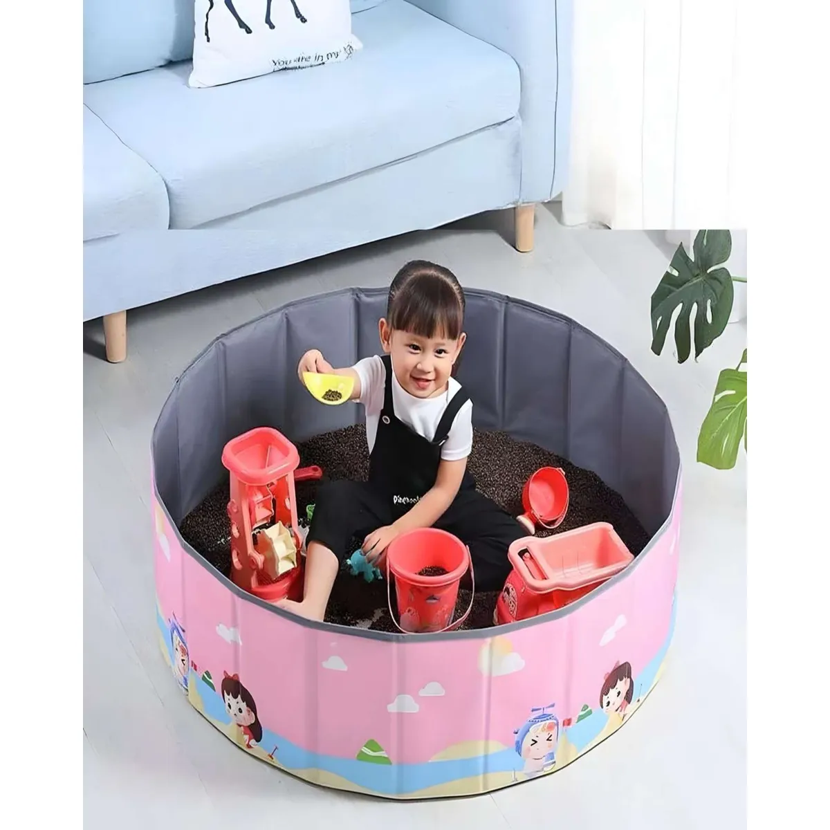 GENERICO - Piscina Armable para Jugar en interior y exterior Niña