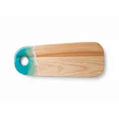 MARFELD MUEBLES - Tabla para picar con resina -redondeada