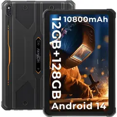 OUKITEL - Hotwav R8 Tableta 12GB+128GB 10.1 pulgadas 10800mAh-Naranja