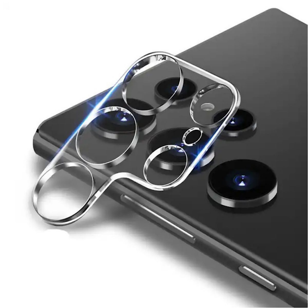 GENERICO - Lámina De Vidrio Para Camara Samsung S23 Ultra - Transparente