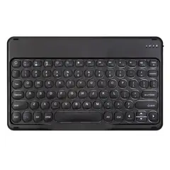 GENERICO - Teclado Para Ipad Tablet Bluetooth Español Negro