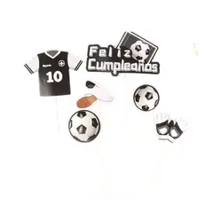GENERICO - Juego Toppers De Fútbol 6Pcs