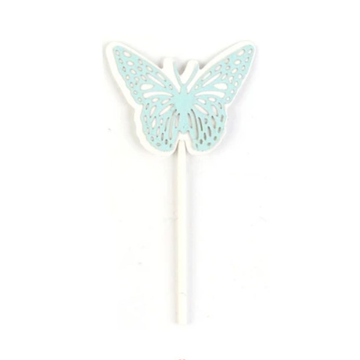 GENERICO - Toppers De Mariposas 6Pcs 12x6Cm
