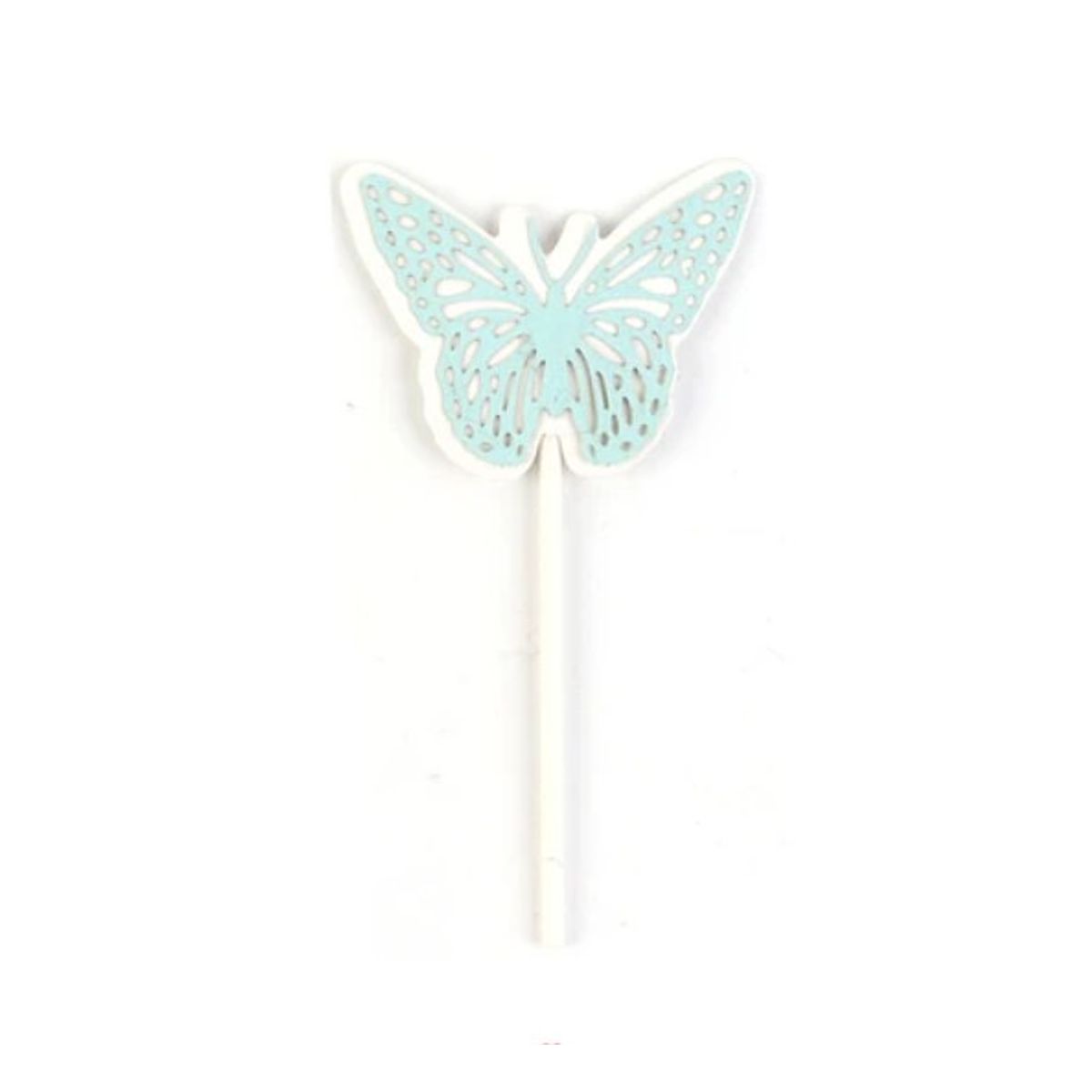 GENERICO - Toppers De Mariposas 6Pcs 12x6Cm