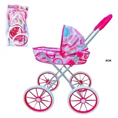 GENERICO - Coche Para Muñecas - Carreola Ruedas Grandes