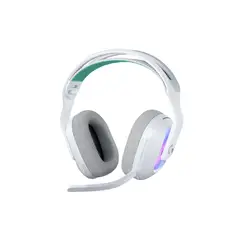 LOGITECH - G522 LIGHTSPEED Audífonos Gamer Inalámbricos, USB-C, Bluetooth, RGB, Micrófono Extraíble, 7.1 Surround, PC, PS5, Blanco