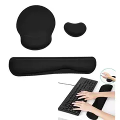 KINDA NICE - Alfombrilla De Ratón Ergonómica Antideslizante Juego De 3