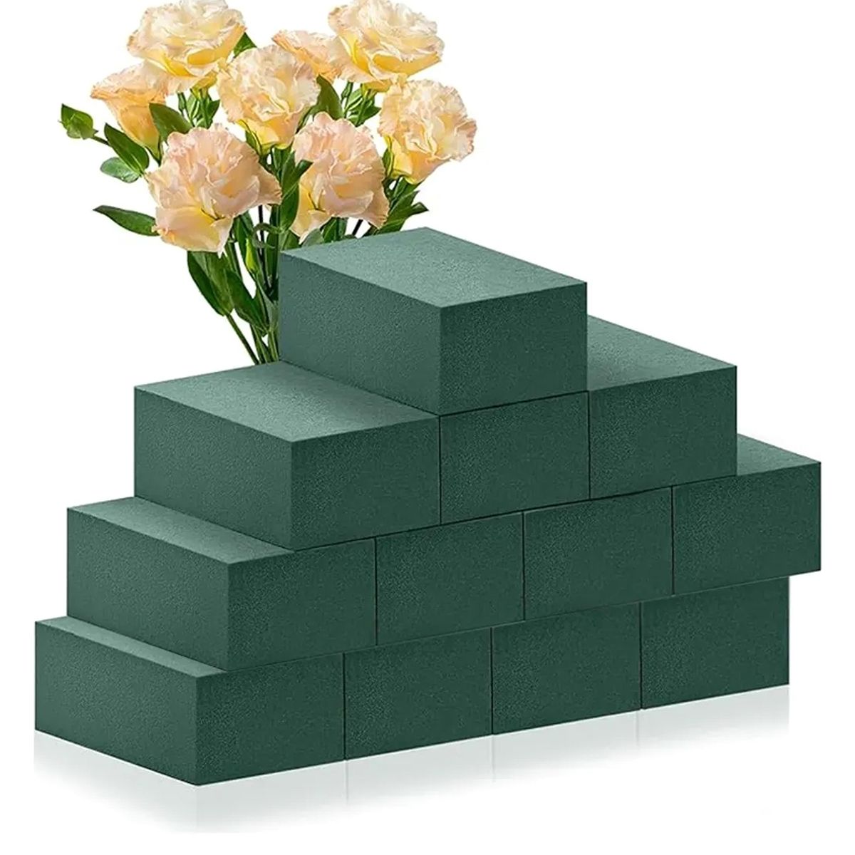 TNAKIEX - 12 Piezas Espuma Floral Húmeda Y Seca Para Arreglos