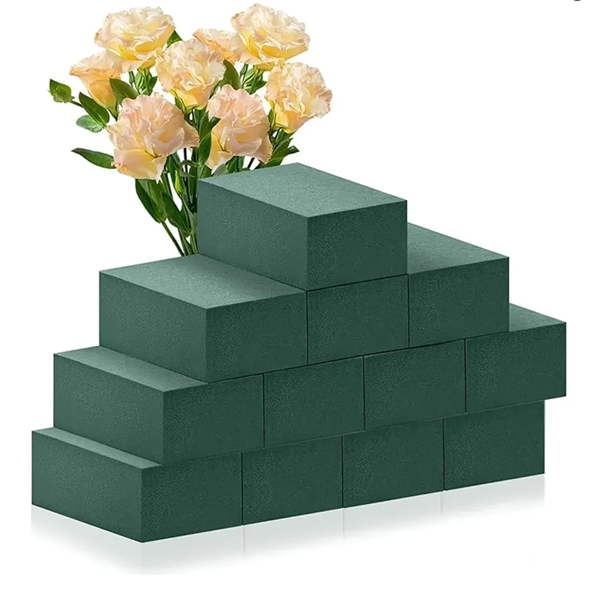 TNAKIEX - 12 Piezas Espuma Floral Húmeda Y Seca Para Arreglos