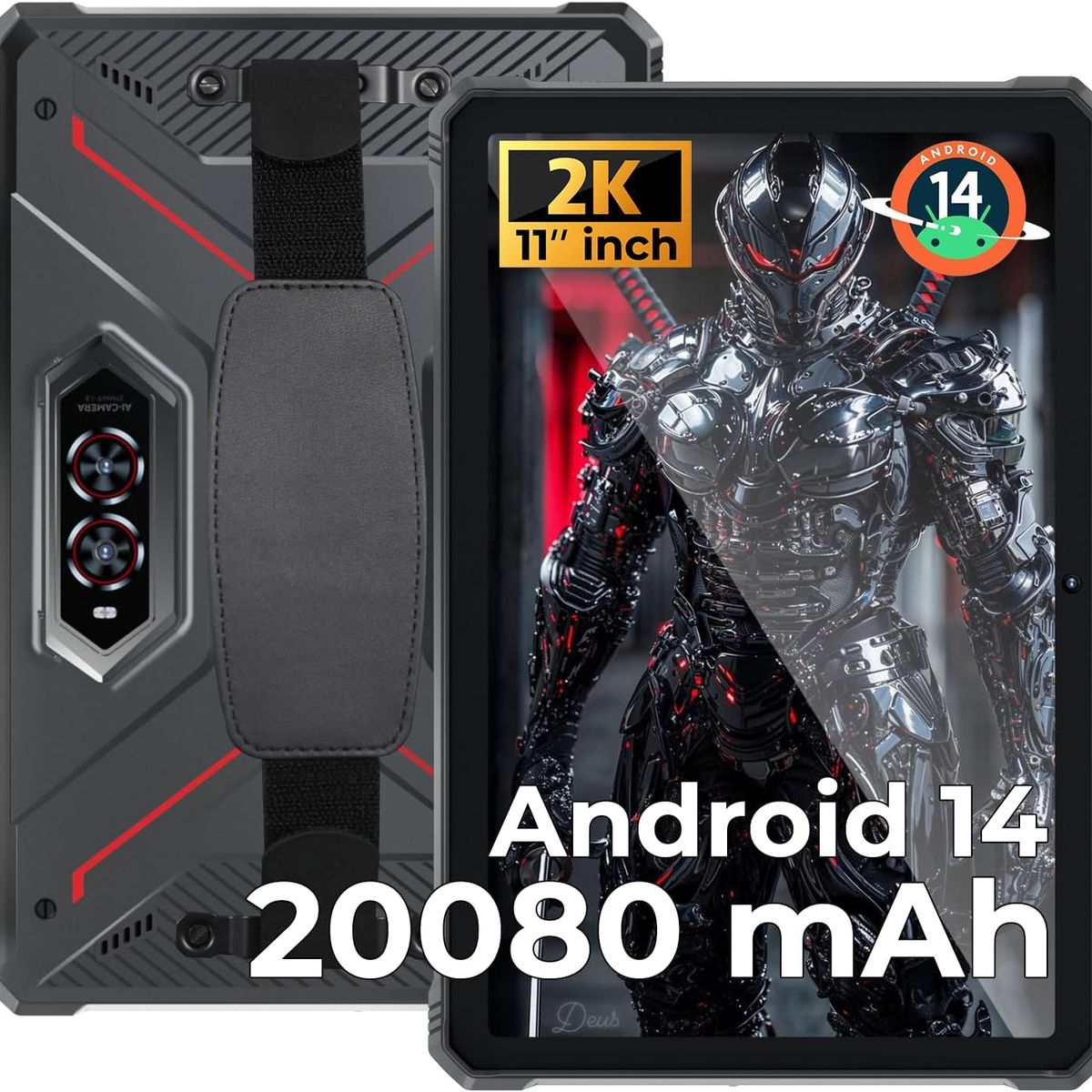 OUKITEL - Hotwav R9 PRO Tableta 20GB+256GB 11 pulgadas 20080mAh 64MP-Naranja