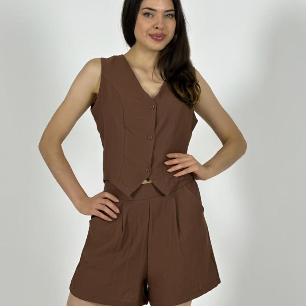ENIGMATICA BOUTIQUE - Conjunto Cey Gillete y Short