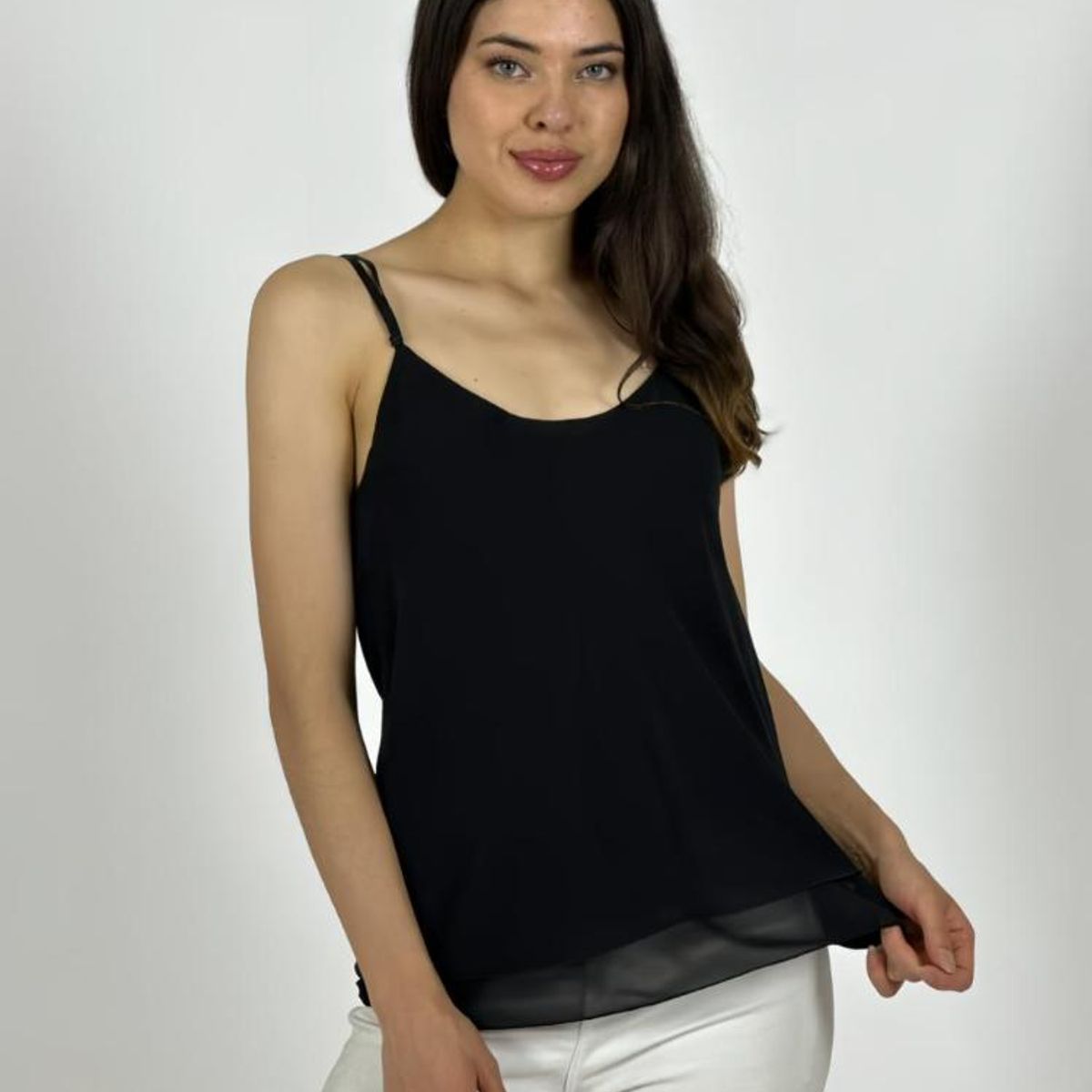 ENIGMATICA BOUTIQUE - Polera Lencera Gaza Doble