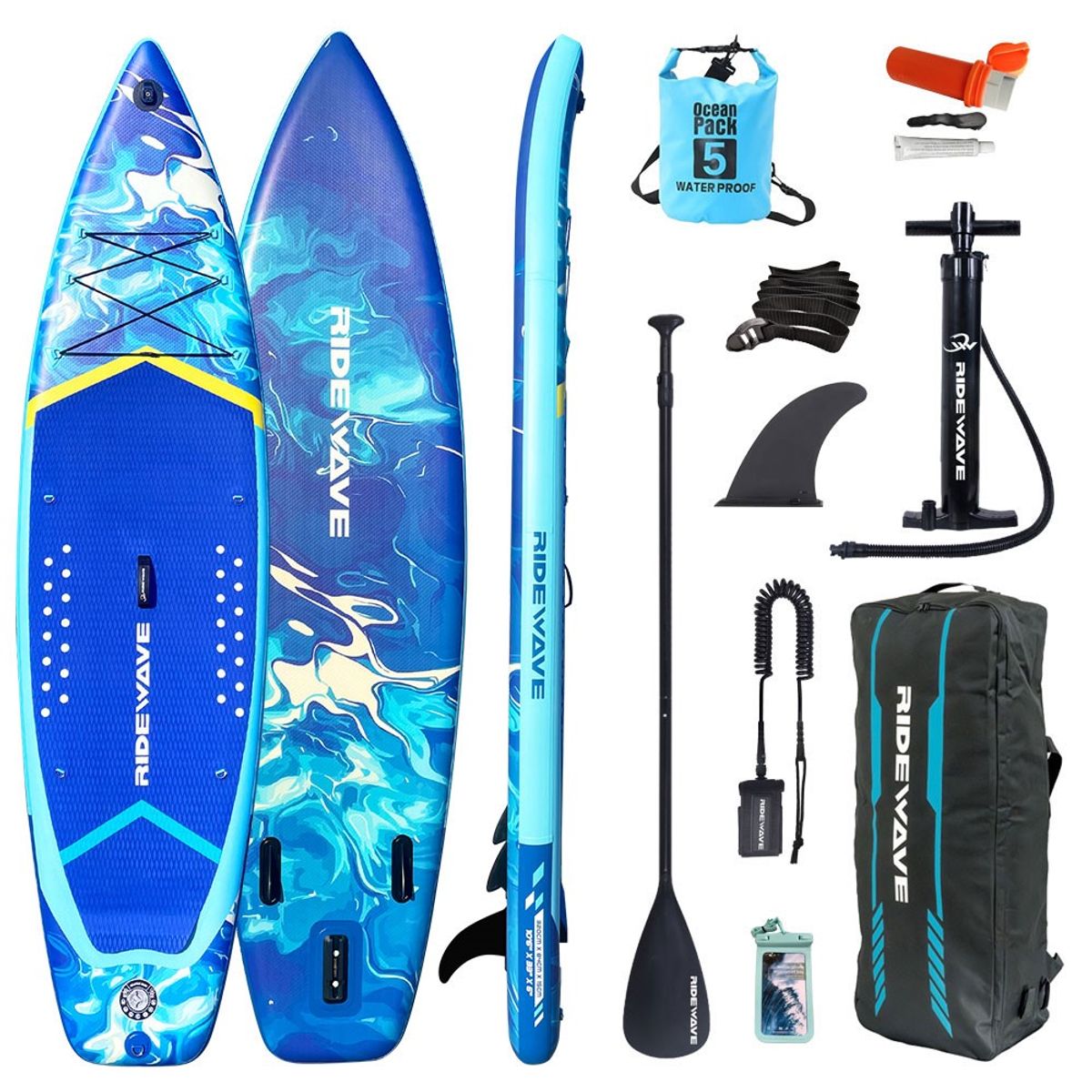 GENERICO - STAND UP PADDLE DOBLE CAPA 10.6 Triple Quilla