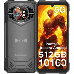 DOOGEE - S200 X 5G Celular 32GB+512GB 10100mAh 100MP-Negro