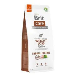 BRIT CARE - Conejo para perro adulto sobrepeso 12 kg