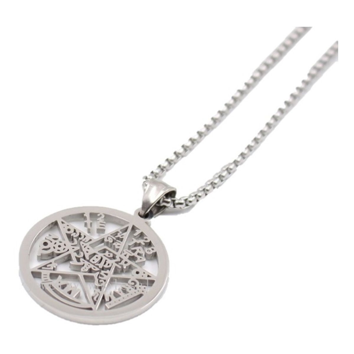 GENERICO - Collar Estrella Pentagrama Hombre Mujer Moda 2019 2