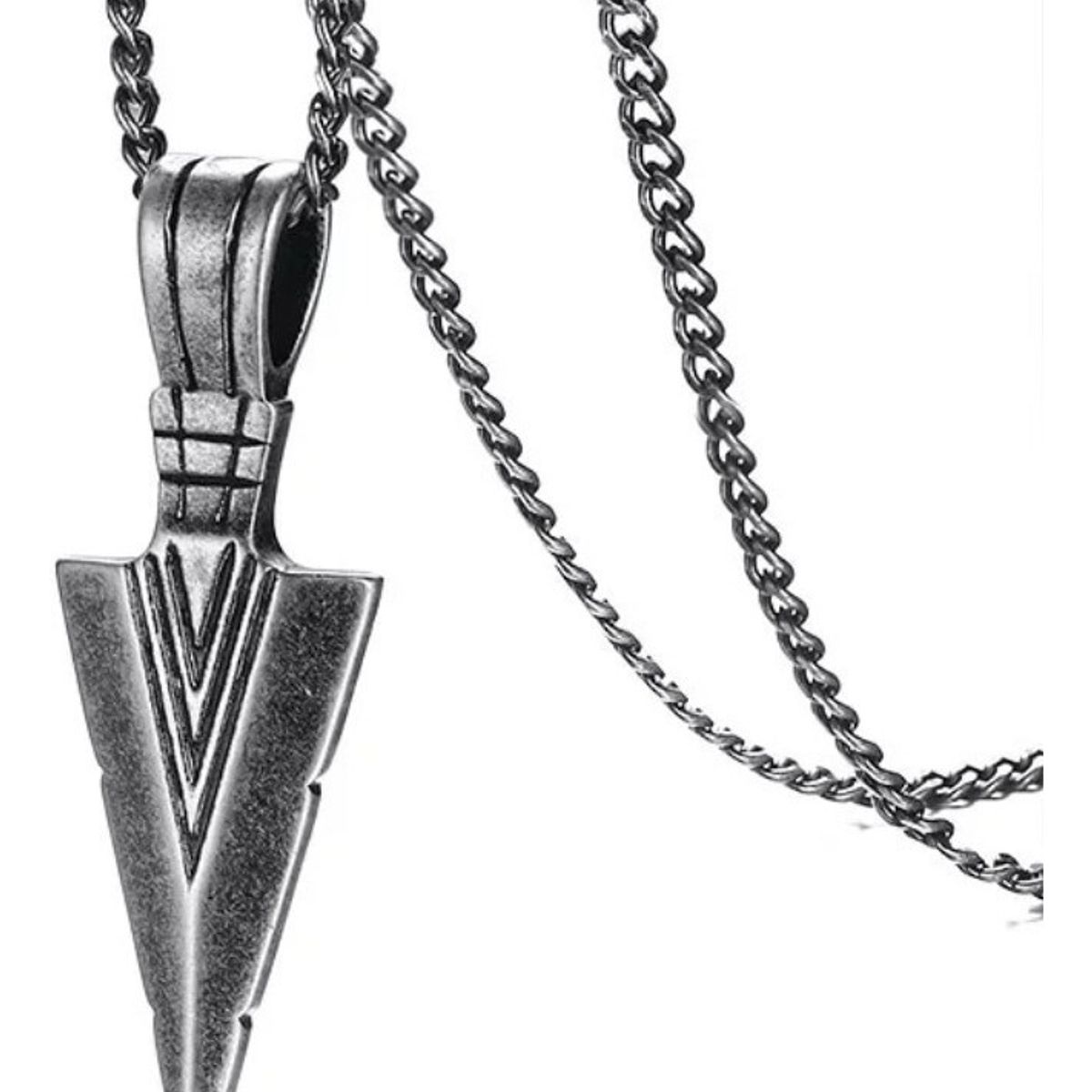 GENERICO - Collar Flecha Vikinga Nordica Hombre Mujer Moda