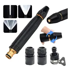 GENERICO - Pistola Rociadora De Agua Para Manguera Ajustable Alta Presion