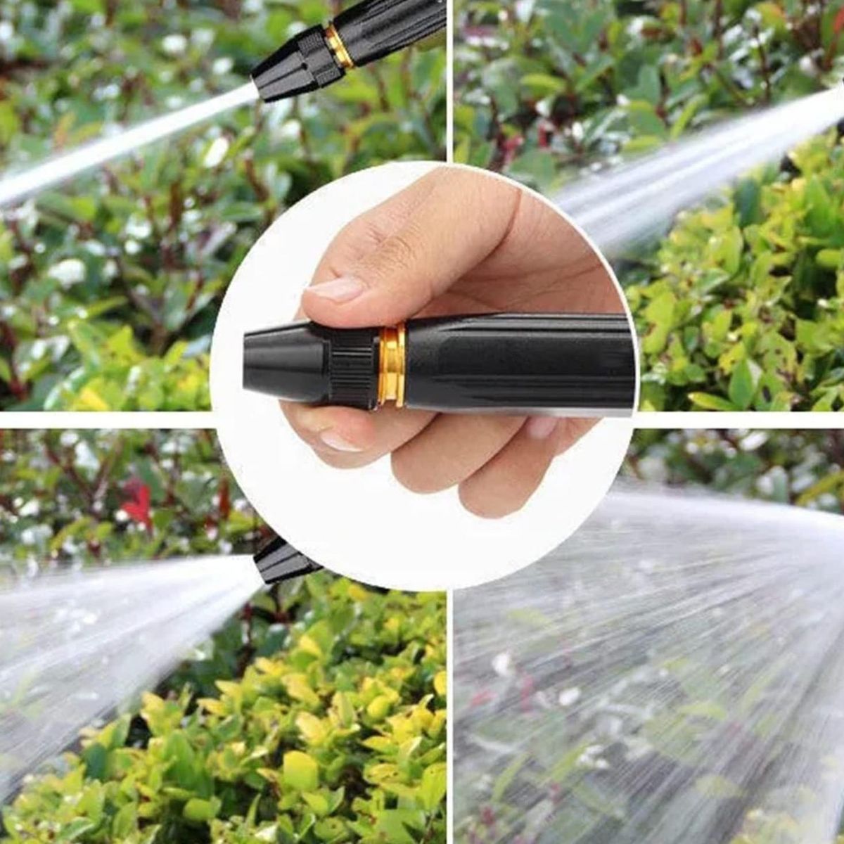 GENERICO - Pistola Rociadora De Agua Para Manguera Ajustable Alta Presion