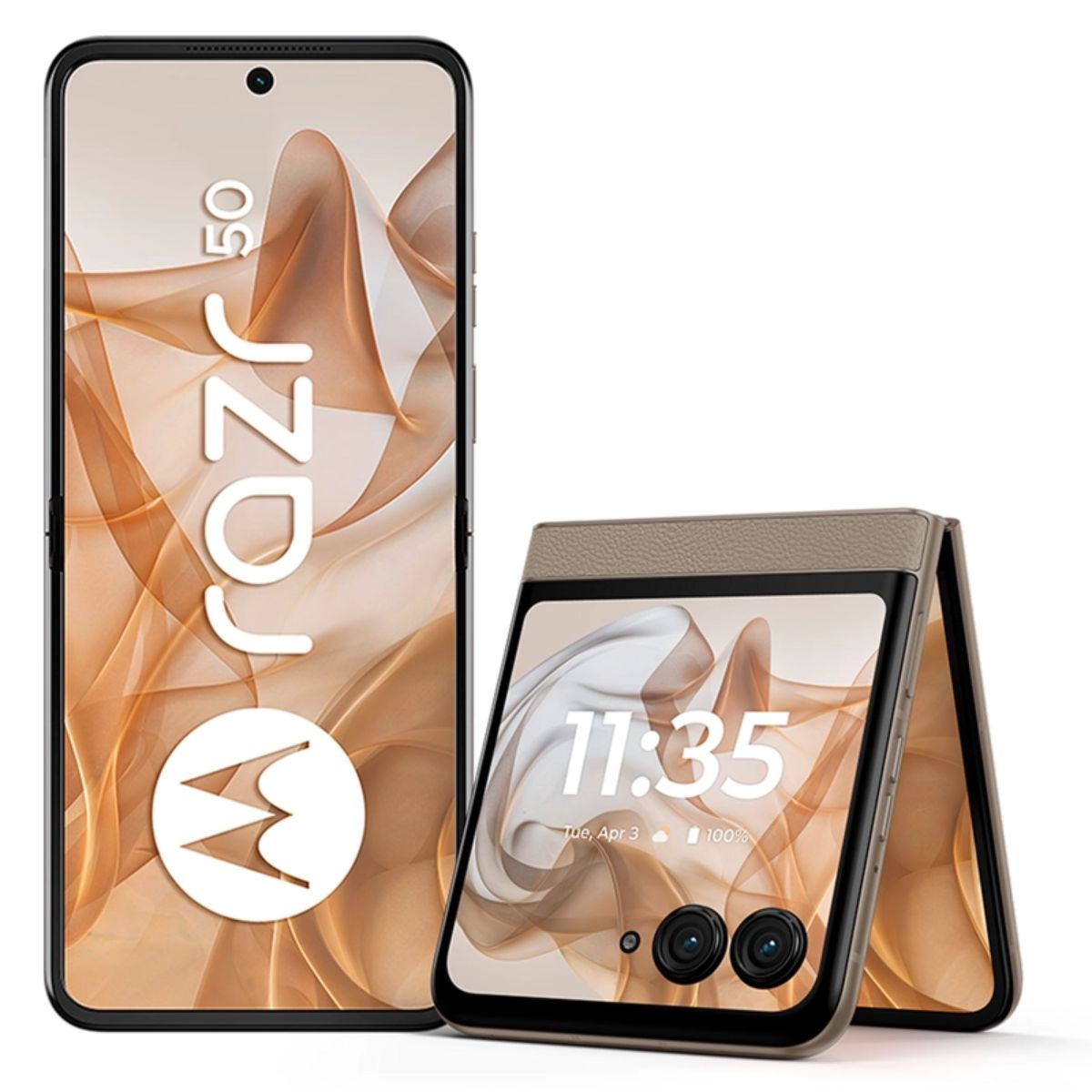 MOTOROLA - Celular Motorola Razr 50 5G 512 GB Beige