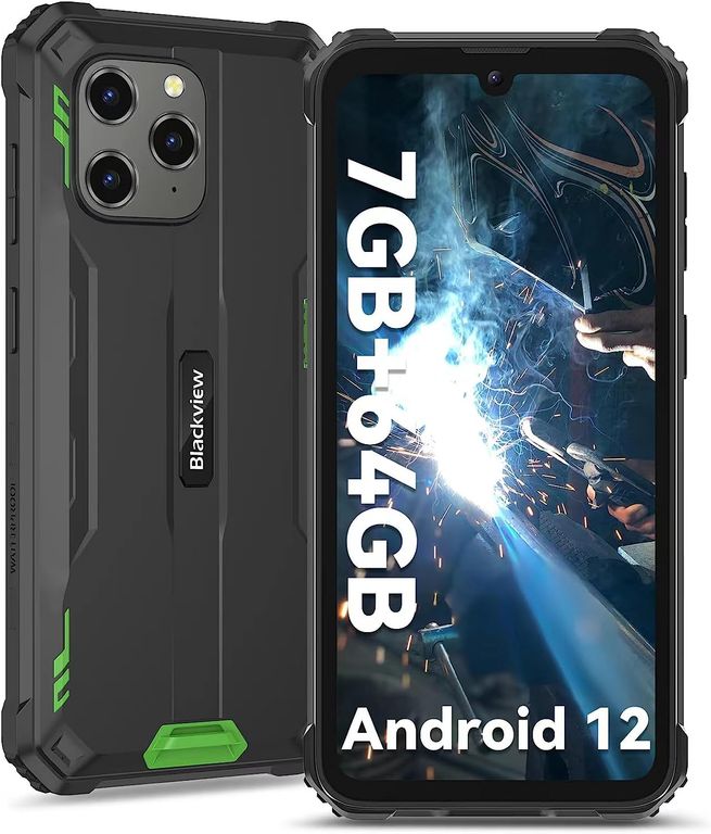 BV5300 Pro Celular 7GB+64GB-Verde