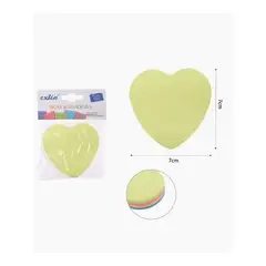GENERICO - Notas Adhesivas con Diseño de Corazón