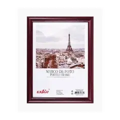 GENERICO - Marco de Foto Diseño Tradicional con Acabado Tipo Madera