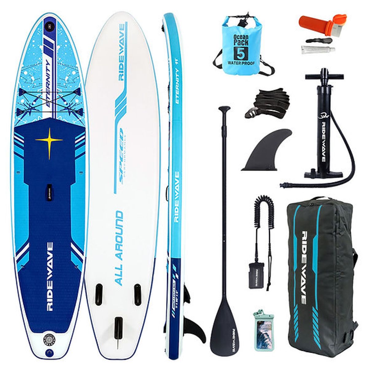 GENERICO - STAND UP PADDLE DOBLE CAPA 11 Triple Quilla
