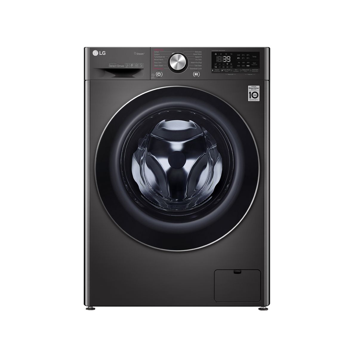 LG - Lavadora Secadora Carga Frontal LG 14Kg 8Kg WD14BVC2S6 con Tecnología Steam+ AIDD ThinQ