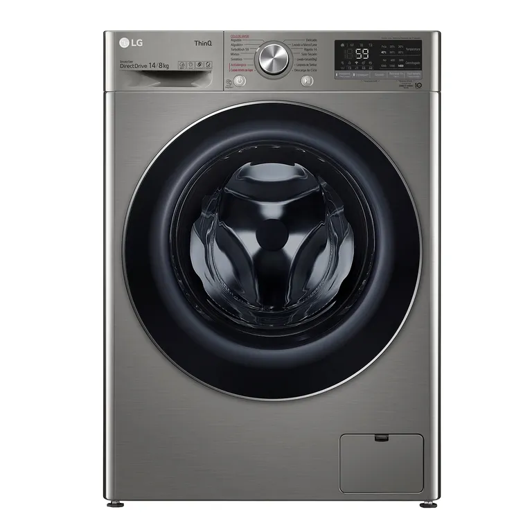LG Lavadora Secadora 14Kg8Kg con AIDD™ y Steam WD14VVC4S6C