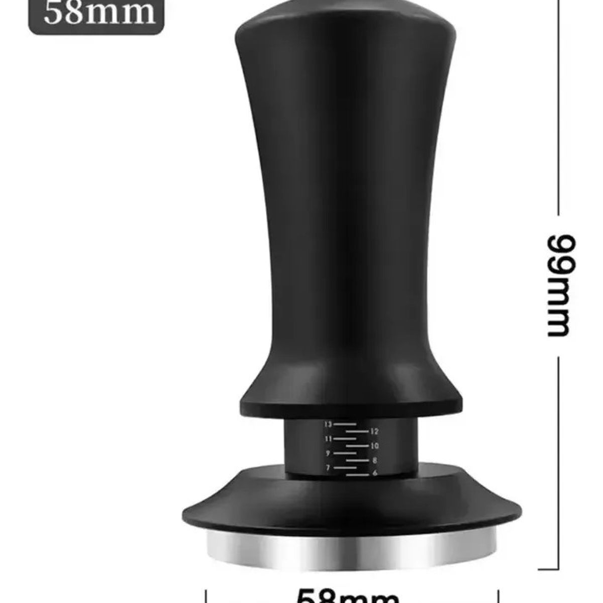 KUANGYE - Tamper De Cafe A Presión 58mm Compactador Circular