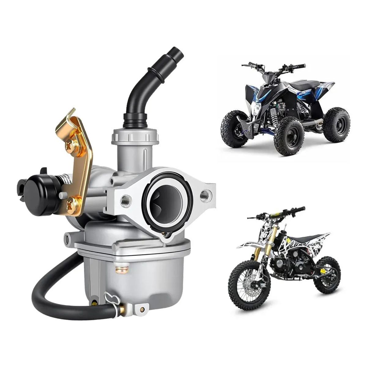 KUANGYE - Carburador Motocicleta Atv / Pit Bike 100 /110 / 125 (pz 19)