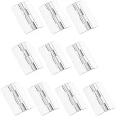 KUANGYE - Bisagra De Acrilico De 65x40 Mm pack De 10 Unidades