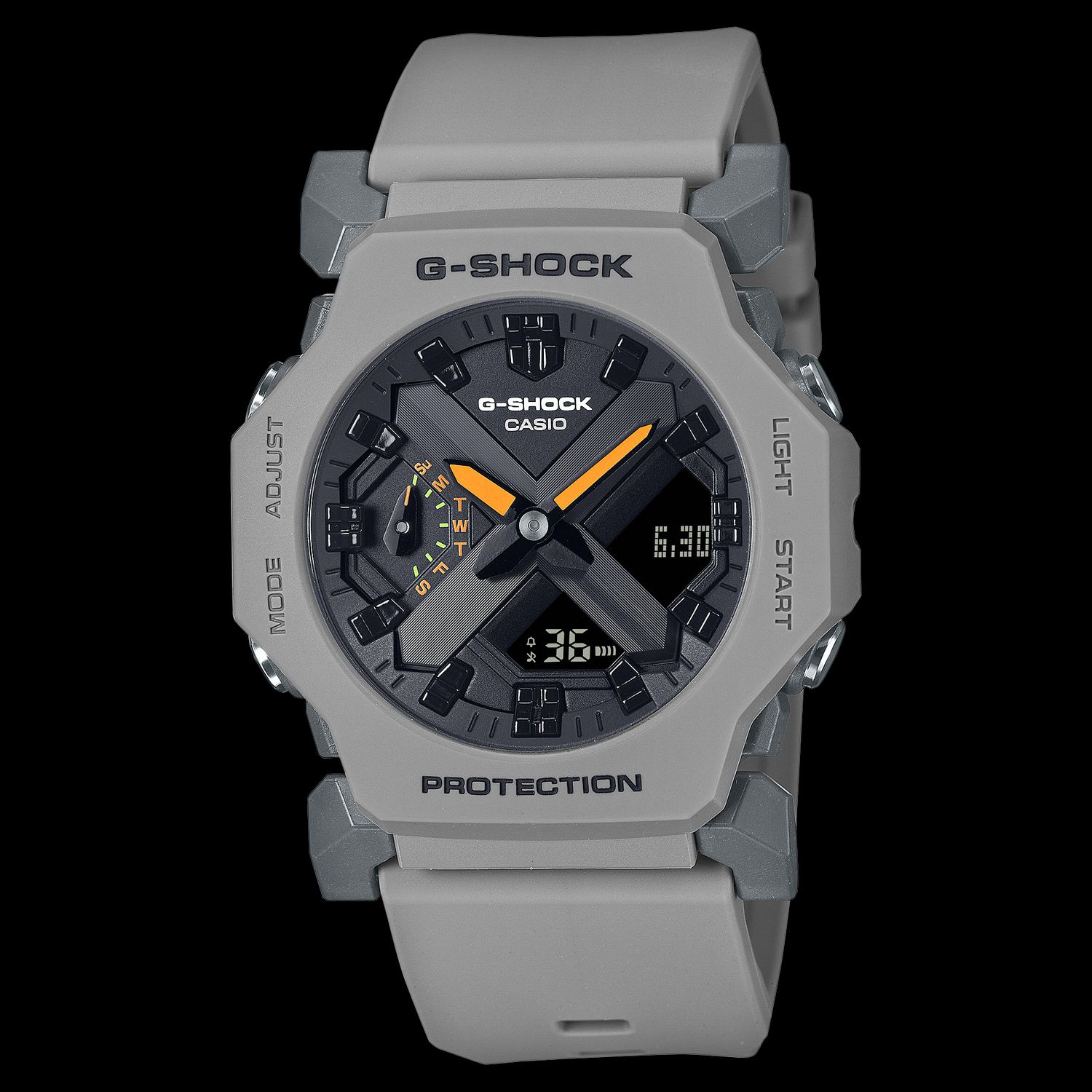 G-SHOCK Reloj G-SHOCK Digital GA-2300-8A Gris | Falabella Chile