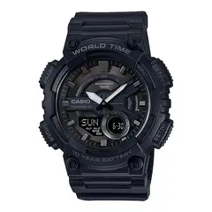 CASIO - Reloj Digital AEQ-110W-1B Negro