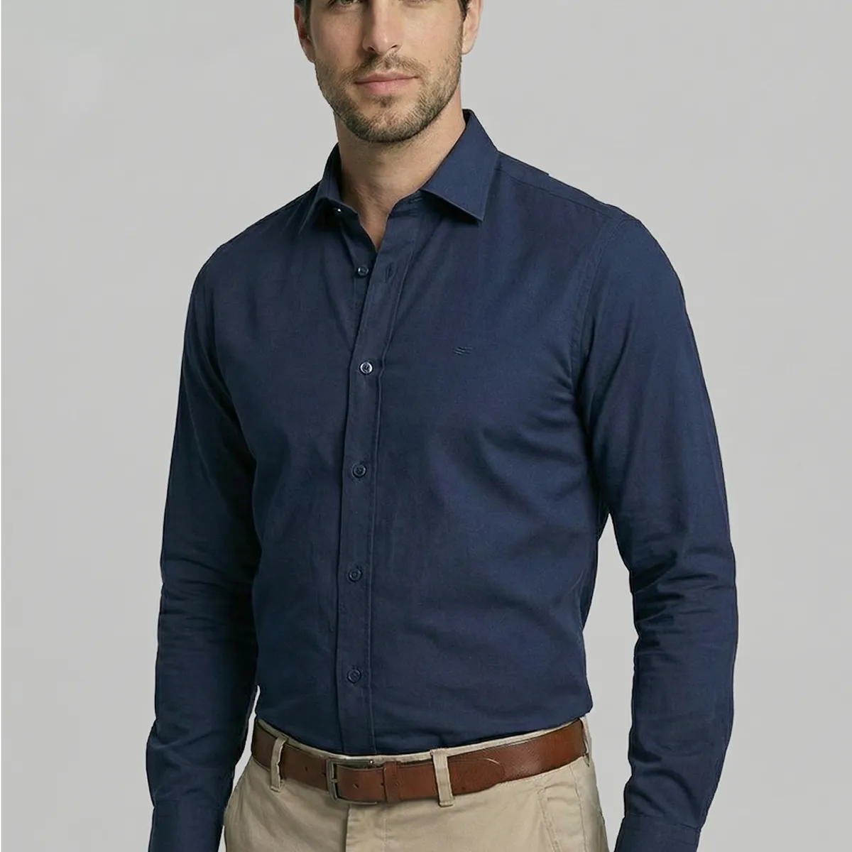 FEROUCH - Camisa Dublin Navy Ferouch